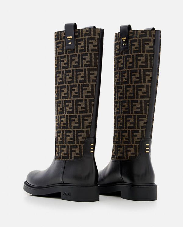 Fendi FF JACQUARD STIVALI Size US 8 / IT 38 - 3 Thumbnail