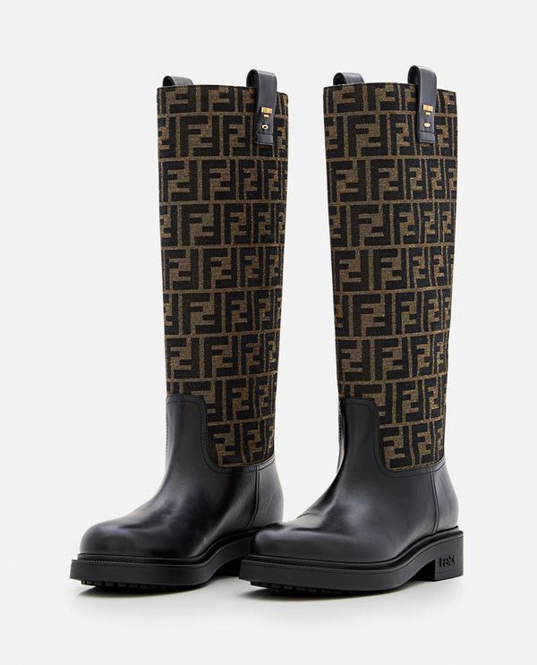 Fendi FF JACQUARD STIVALI Size US 8 / IT 38 - 2 Thumbnail