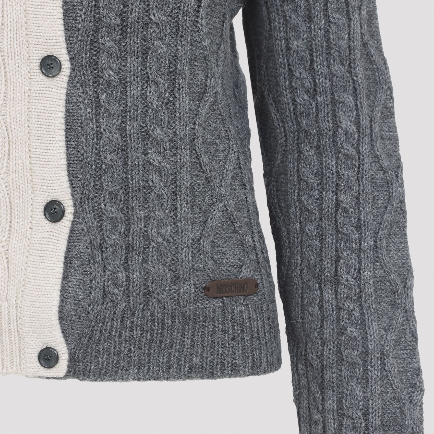 Moschino Moschino Bicolor Cardigan Size M / US 6-8 / IT 42-44 - 3 Thumbnail