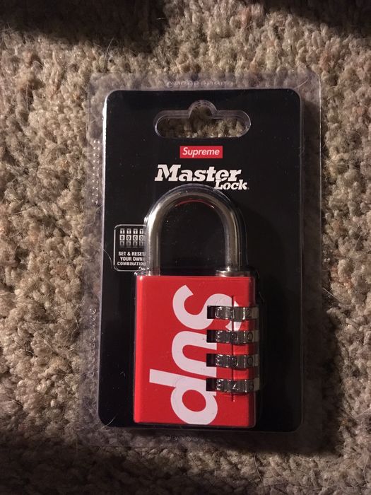 Supreme Supreme®/Master Lock® Numeric Combination Lock | Grailed