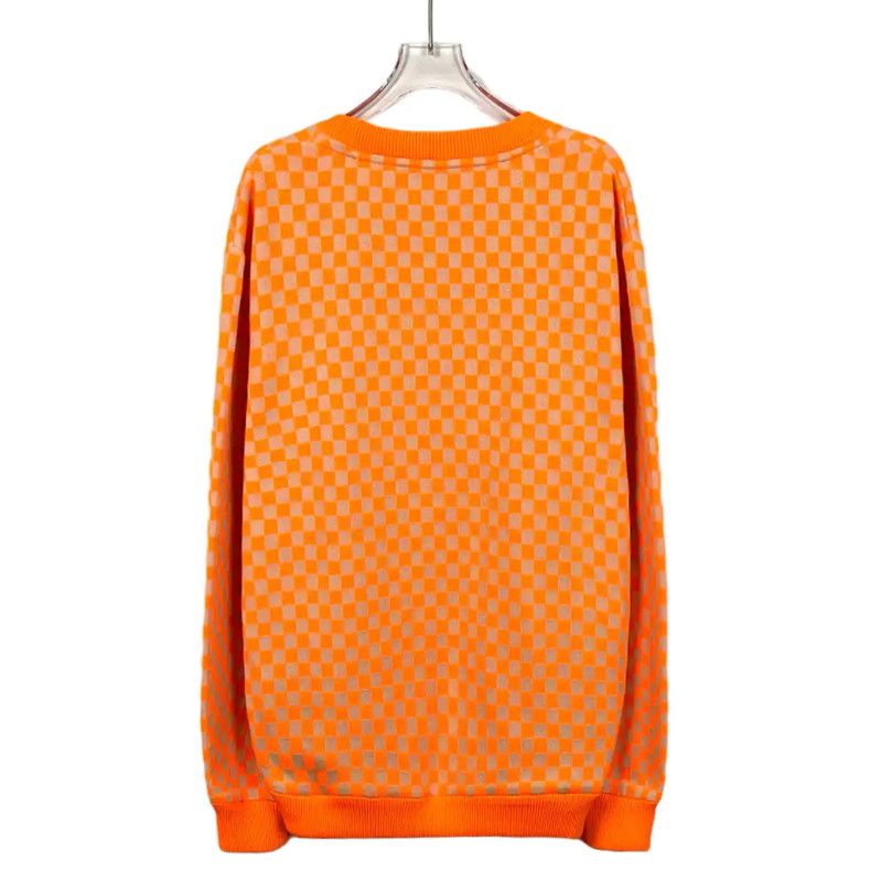 Louis Vuitton Louis Vuitton Men's Orange Cotton Sweatshirt 0089 Size US L / EU 52-54 / 3 - 2 Thumbnail