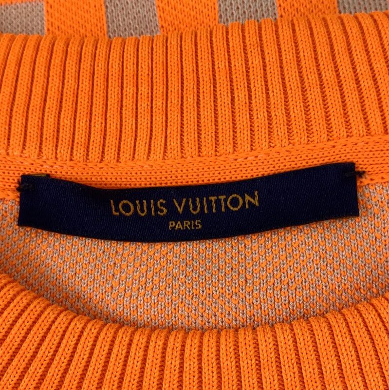 Louis Vuitton Louis Vuitton Men's Orange Cotton Sweatshirt 0089 Size US L / EU 52-54 / 3 - 5 Thumbnail