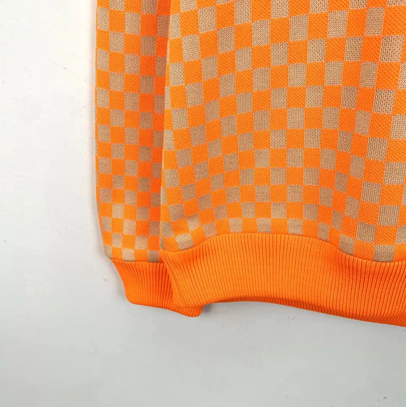 Louis Vuitton Louis Vuitton Men's Orange Cotton Sweatshirt 0089 Size US L / EU 52-54 / 3 - 4 Thumbnail