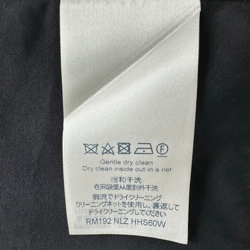 Louis Vuitton Louis Vuitton Black Cotton Men's Shirt 0089 Size US M / EU 48-50 / 2 - 5 Thumbnail