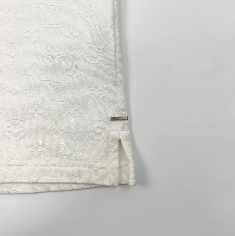 Louis Vuitton Louis Vuitton White Cotton Short Sleeve T-Shirt 0089 Size US XL / EU 56 / 4 - 6 Thumbnail