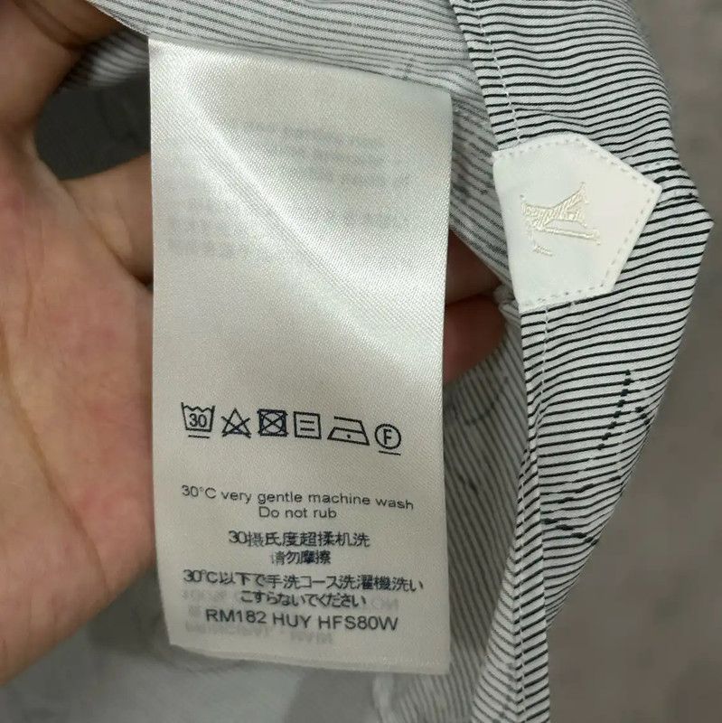 Louis Vuitton Louis Vuitton Long Sleeve Grey Cotton Logo Shirt 0089 Size US M / EU 48-50 / 2 - 8 Thumbnail