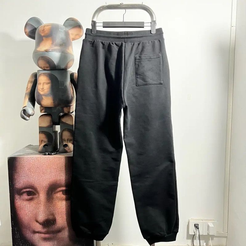 Louis Vuitton Men's Casual Black Cotton Pants 0089