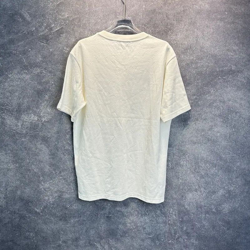 Louis Vuitton Louis Vuitton White XXL Men's T-Shirt 0089 Size US XXL / EU 58 / 5 - 2 Thumbnail