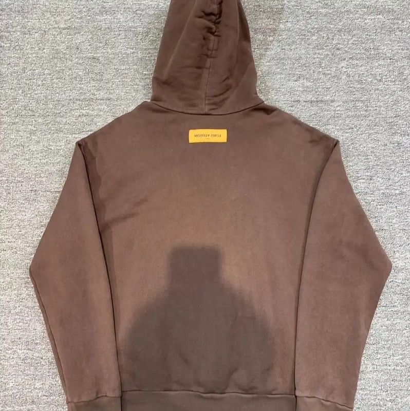 Louis Vuitton Louis Vuitton Brown Cotton Blend Hoodie 0089 Size US XL / EU 56 / 4 - 2 Thumbnail