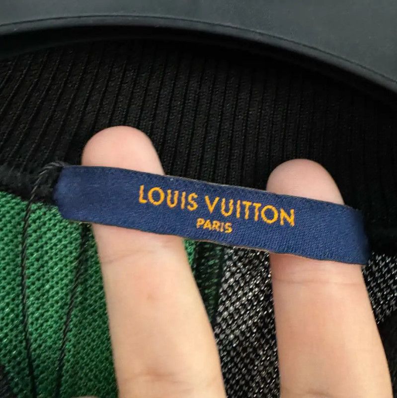 Louis Vuitton Louis Vuitton Checkerboard Knit Long Sleeve Jacket 0089 Size US M / EU 48-50 / 2 - 5 Thumbnail