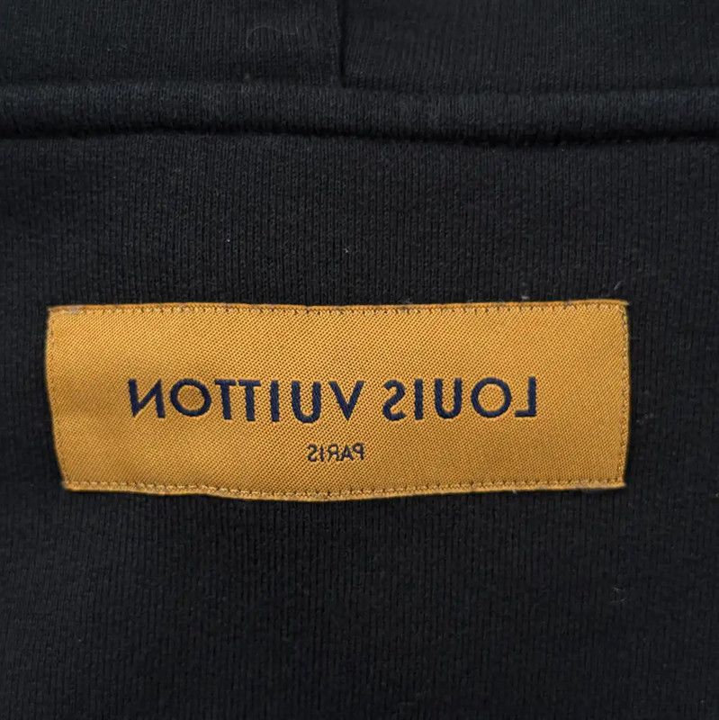 Louis Vuitton Louis Vuitton Black Cotton Hoodie for Men 0089 Size US M / EU 48-50 / 2 - 7 Thumbnail
