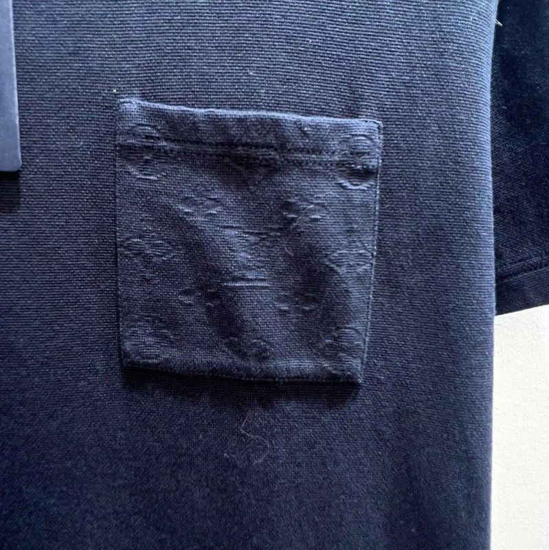 Louis Vuitton Louis Vuitton Black Cotton Men's T-Shirt 0089 Size US S / EU 44-46 / 1 - 3 Thumbnail