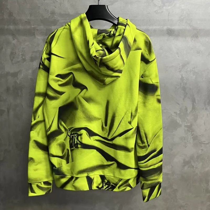 Louis Vuitton Louis Vuitton Green Cotton Men's Hoodie 0089 Size US L / EU 52-54 / 3 - 2 Thumbnail