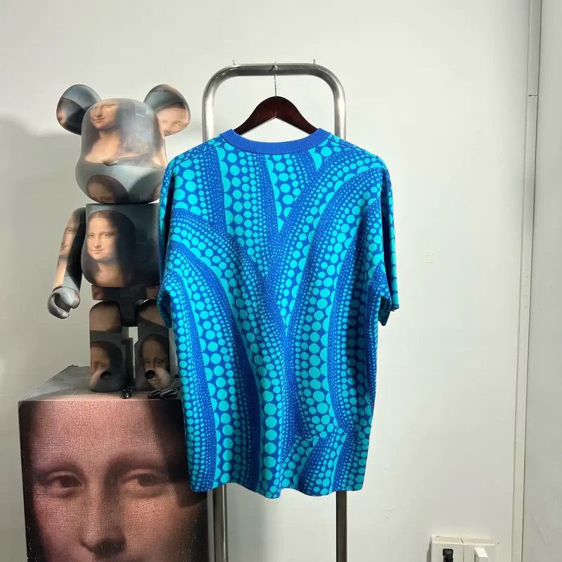 Louis Vuitton Louis Vuitton Blue Men's T-Shirt 0089 Size US L / EU 52-54 / 3 - 2 Thumbnail