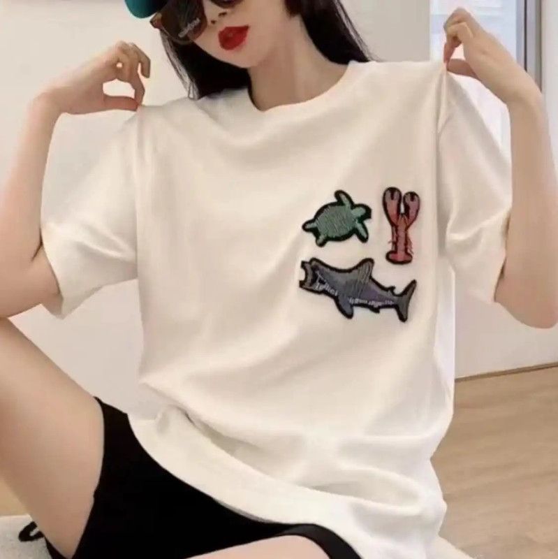 Louis Vuitton Louis Vuitton White Cotton XXL Men's T-Shirt 0089 Size US XXL / EU 58 / 5 - 9 Thumbnail