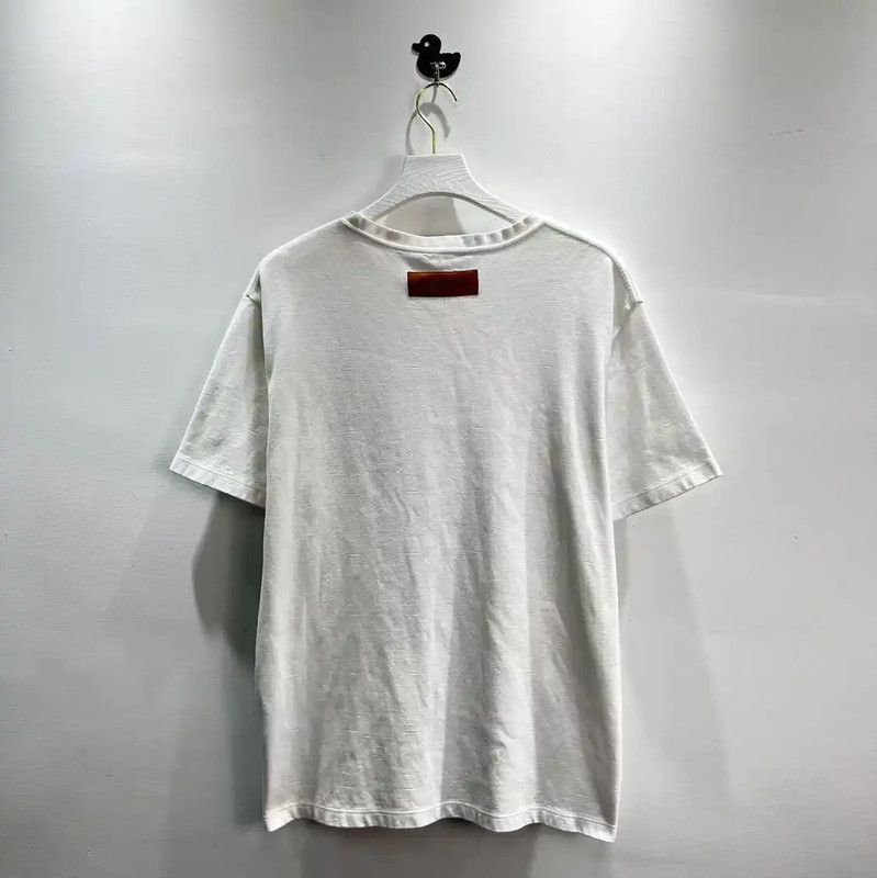 Louis Vuitton Louis Vuitton White Cotton XXL Men's T-Shirt 0089 Size US XXL / EU 58 / 5 - 5 Thumbnail