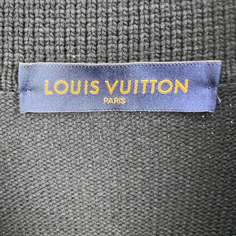 Louis Vuitton Louis Vuitton Men's Black Knit Sweater 0089 Size US L / EU 52-54 / 3 - 3 Thumbnail