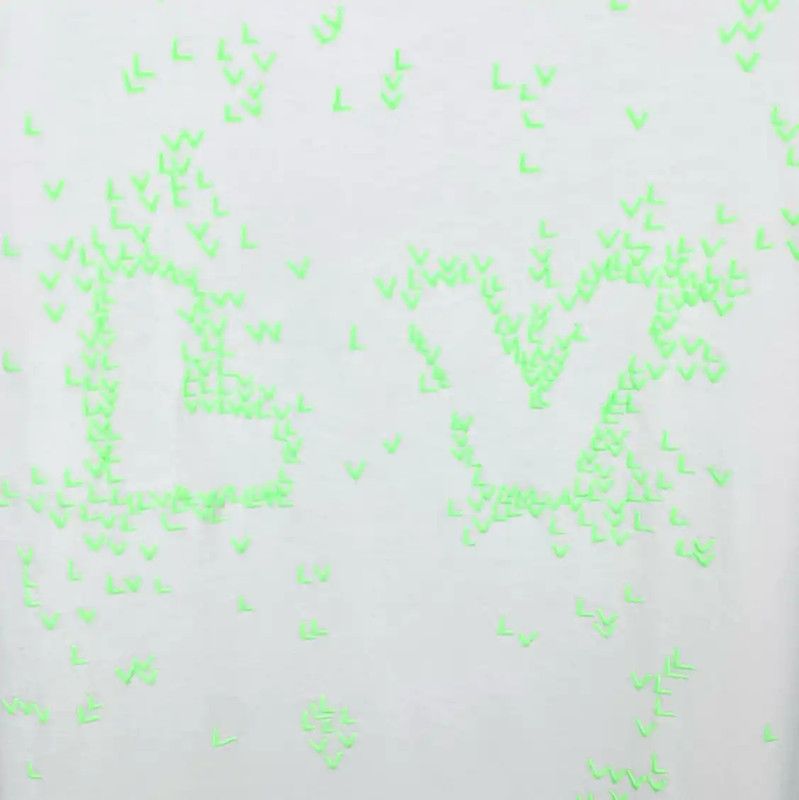 Louis Vuitton Louis Vuitton White Cotton XXL T-Shirt for Men 0089 Size US XXL / EU 58 / 5 - 4 Thumbnail