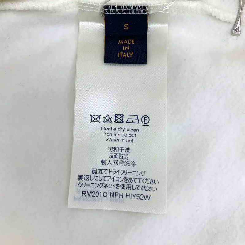 Louis Vuitton Louis Vuitton White Cotton Men's Sweatshirt S Size 0089 Size US S / EU 44-46 / 1 - 7 Thumbnail