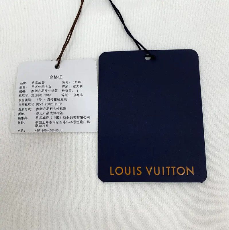 Louis Vuitton Louis Vuitton White Cotton Men's Sweatshirt S Size 0089 Size US S / EU 44-46 / 1 - 6 Thumbnail