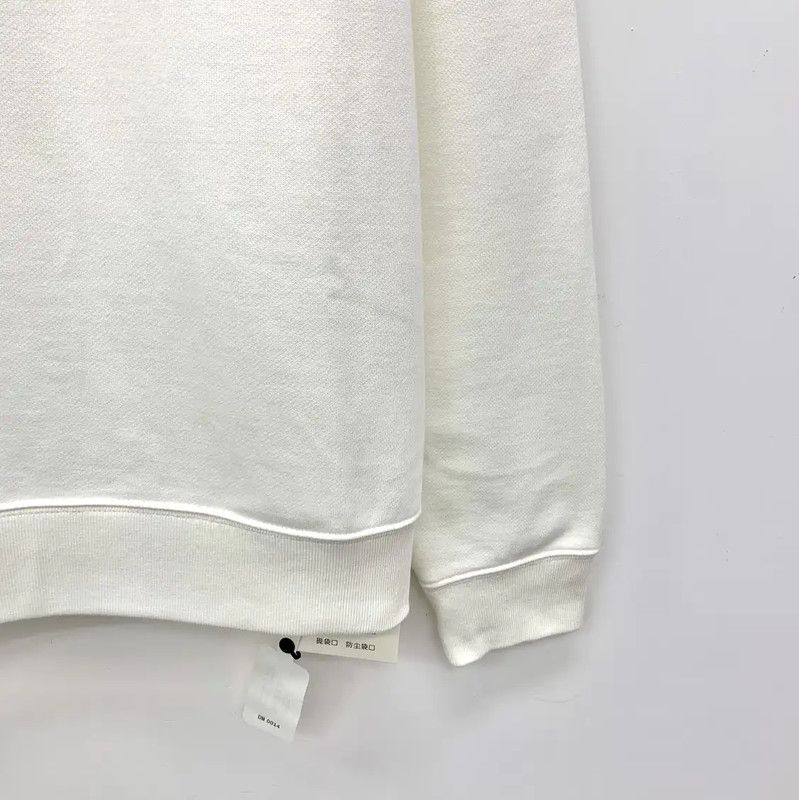 Louis Vuitton Louis Vuitton White Cotton Men's Sweatshirt S Size 0089 Size US S / EU 44-46 / 1 - 4 Thumbnail