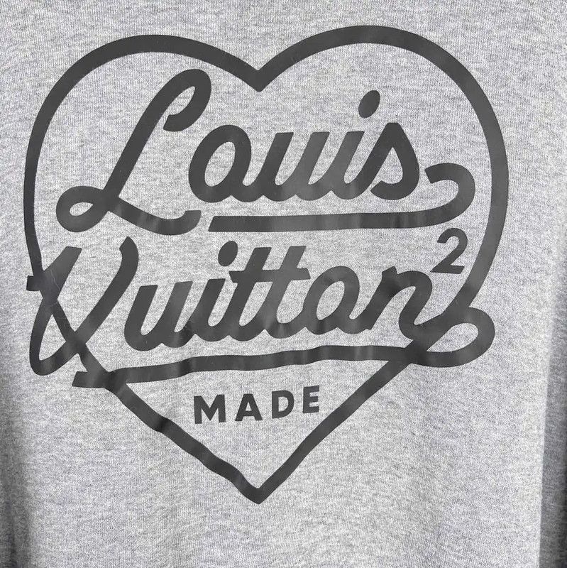 Louis Vuitton Louis Vuitton Gray Cotton Men's Sweatshirt 0089 Size US L / EU 52-54 / 3 - 7 Thumbnail