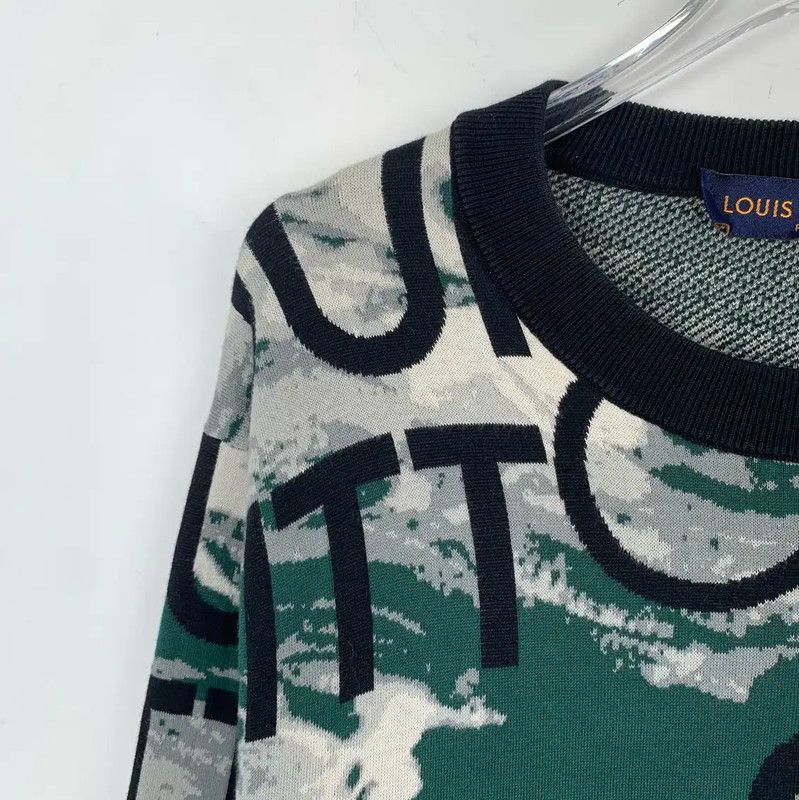 Louis Vuitton Louis Vuitton Colorblock Cotton Long Sleeve Sweatshirt 0089 Size US L / EU 52-54 / 3 - 3 Thumbnail