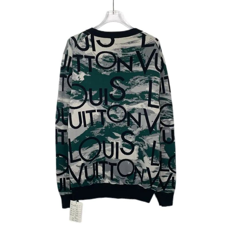 Louis Vuitton Louis Vuitton Colorblock Cotton Long Sleeve Sweatshirt 0089 Size US L / EU 52-54 / 3 - 2 Thumbnail