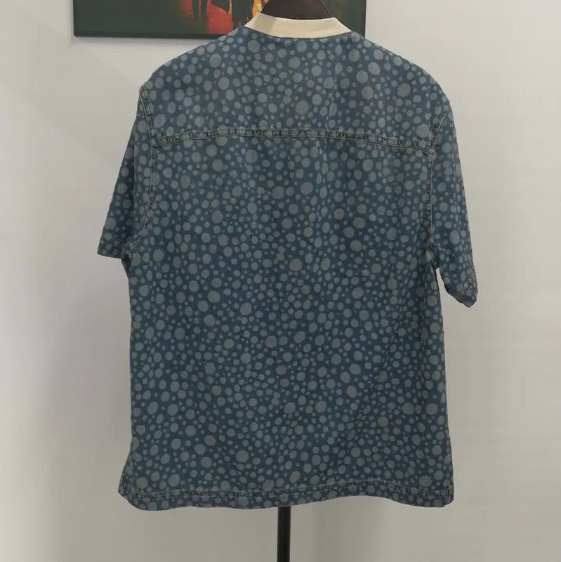 Louis Vuitton Louis Vuitton Summer Light Blue Cotton Shirt 0089 Size US L / EU 52-54 / 3 - 2 Thumbnail