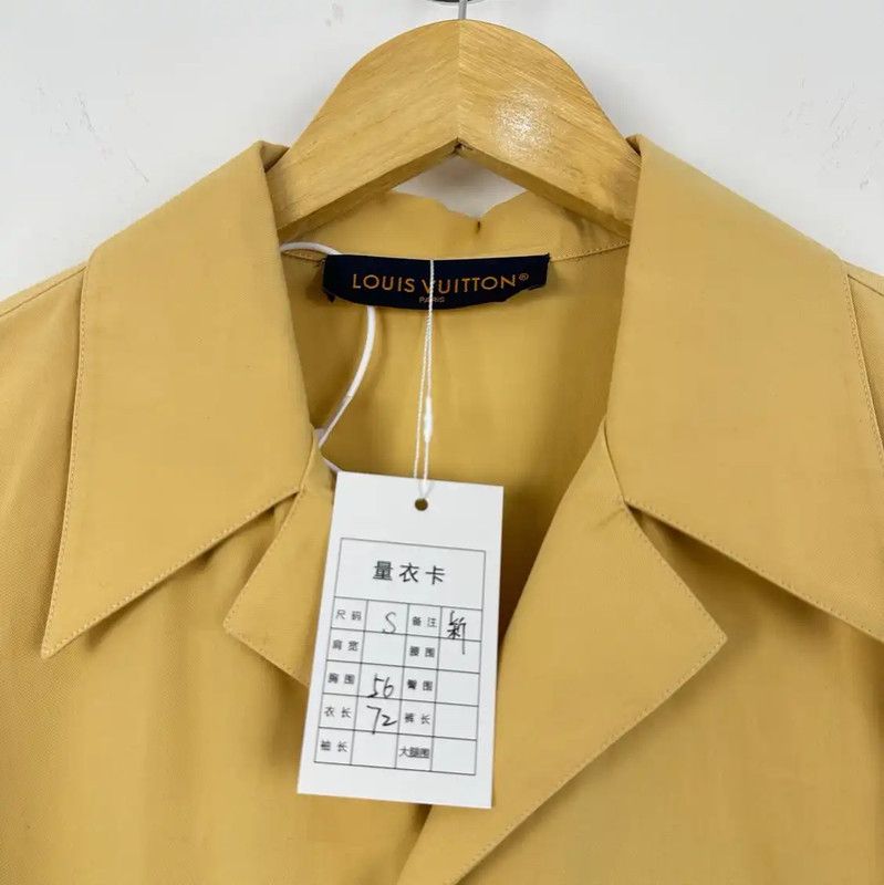 Louis Vuitton Louis Vuitton Yellow Cotton Short Sleeve Shirt 0089 Size US S / EU 44-46 / 1 - 3 Thumbnail