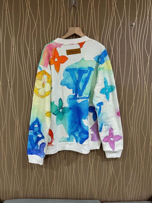Louis Vuitton Louis Vuitton Colorful Cotton Men's Sweatshirt 0089 Size US L / EU 52-54 / 3 - 2 Thumbnail