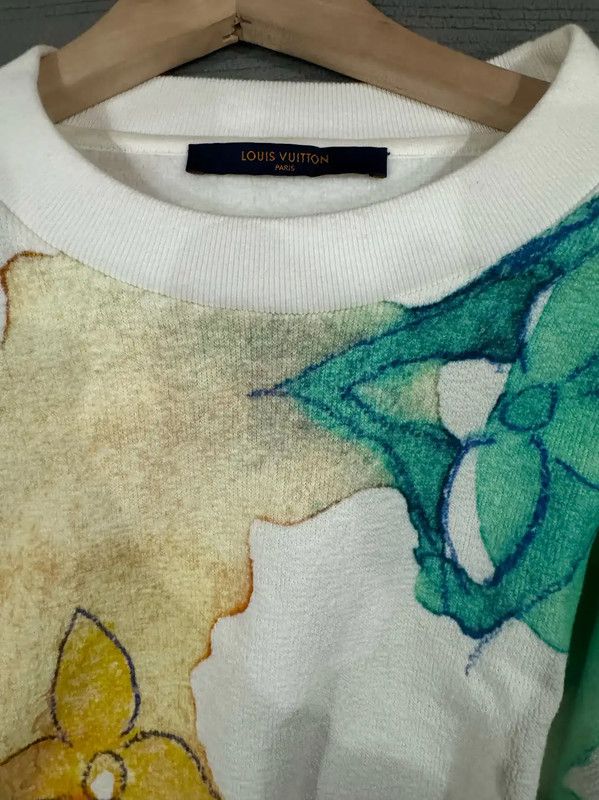 Louis Vuitton Louis Vuitton Colorful Cotton Men's Sweatshirt 0089 Size US L / EU 52-54 / 3 - 3 Thumbnail