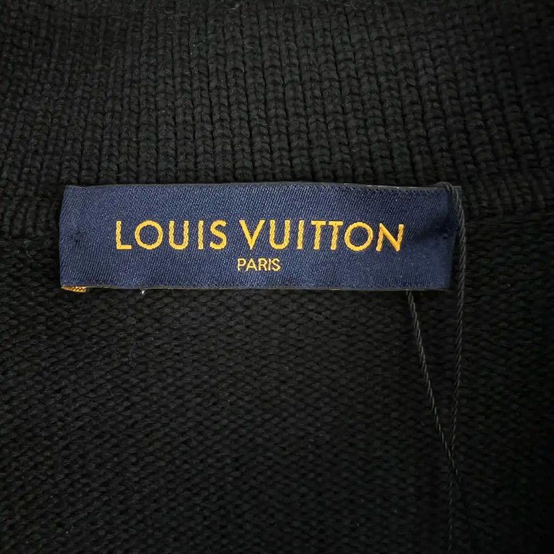 Louis Vuitton Louis Vuitton Black Cardigan with NBA Patch 0089 Size US M / EU 48-50 / 2 - 3 Thumbnail