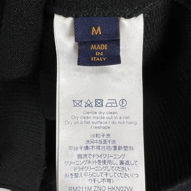 Louis Vuitton Louis Vuitton Black Cardigan with NBA Patch 0089 Size US M / EU 48-50 / 2 - 4 Thumbnail