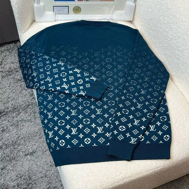 Louis Vuitton Louis Vuitton Gradient Monogram Sweatshirt 0089 Size US L / EU 52-54 / 3 - 2 Thumbnail