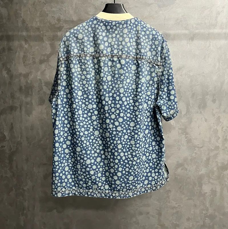 Louis Vuitton Louis Vuitton Blue Cotton XL Men's T-Shirt 0089 Size US XL / EU 56 / 4 - 2 Thumbnail