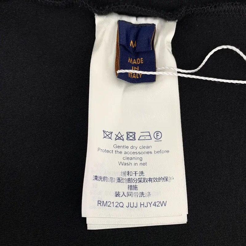 Louis Vuitton Louis Vuitton Black Cotton Men's Hoodie 0089 Size US M / EU 48-50 / 2 - 8 Thumbnail