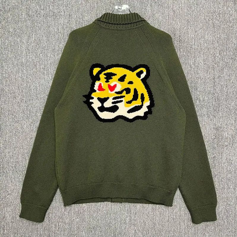 Louis Vuitton Louis Vuitton Green Wool Knit Sweater 0089 Size US XXL / EU 58 / 5 - 2 Thumbnail