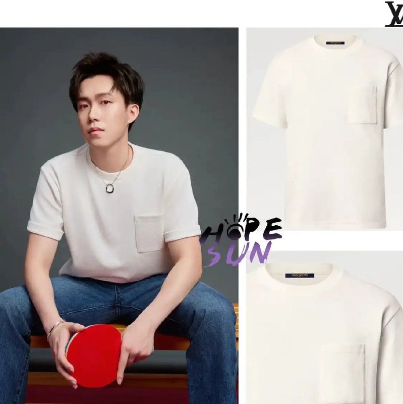 Louis Vuitton Louis Vuitton White Cotton Men's T-shirt 0089 Size US L / EU 52-54 / 3 - 6 Thumbnail