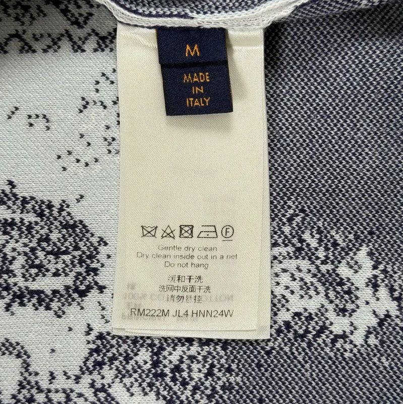 Louis Vuitton Louis Vuitton Men's White Knit Sweater 0089 Size US M / EU 48-50 / 2 - 4 Thumbnail