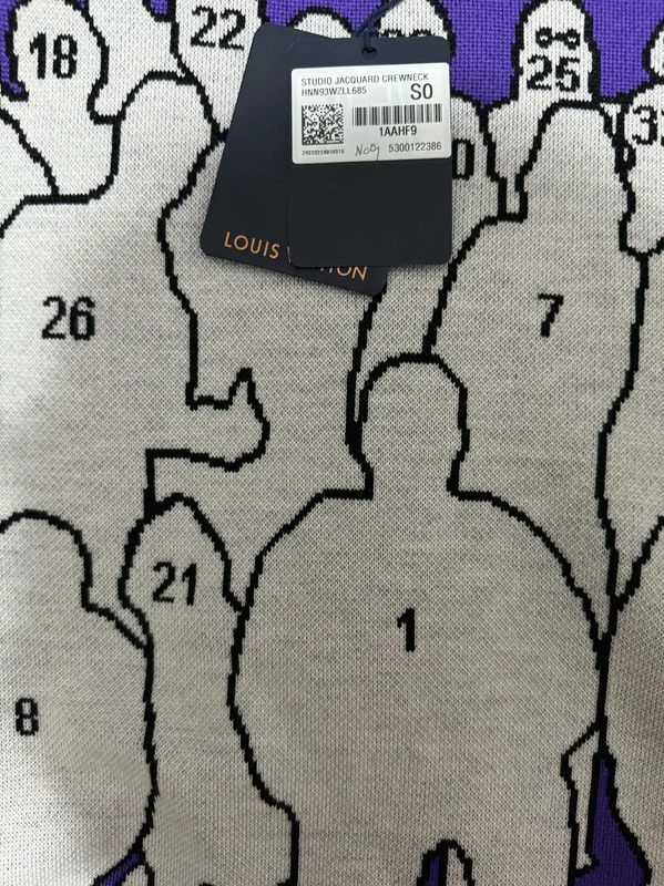Louis Vuitton Louis Vuitton Colorful Embroidered Wool Sweater 0089 Size US S / EU 44-46 / 1 - 3 Thumbnail
