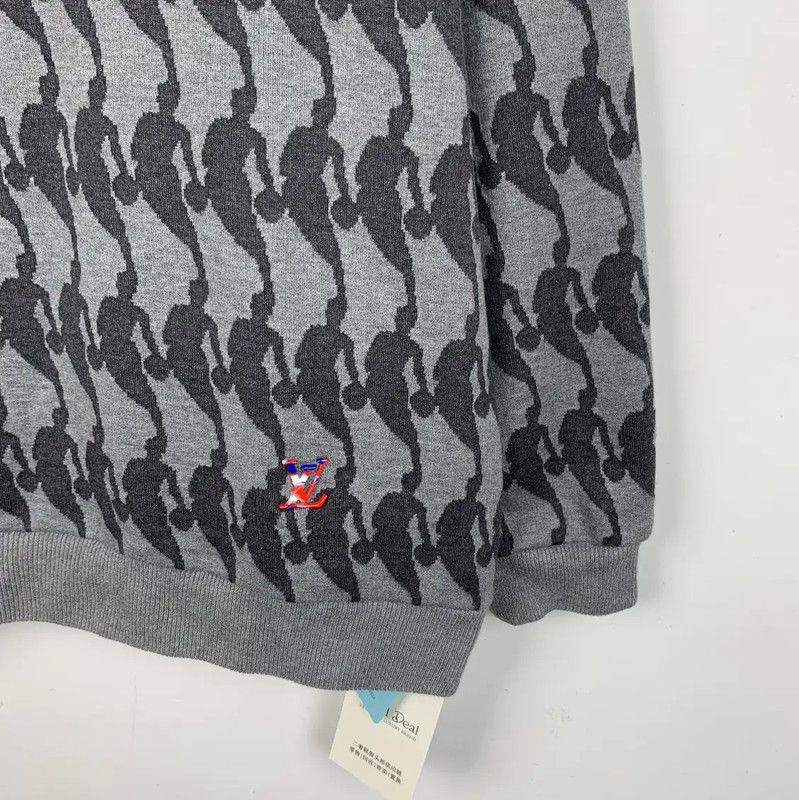 Louis Vuitton Louis Vuitton Gray Cotton Knit Sweater for Men 0089 Size US L / EU 52-54 / 3 - 4 Thumbnail