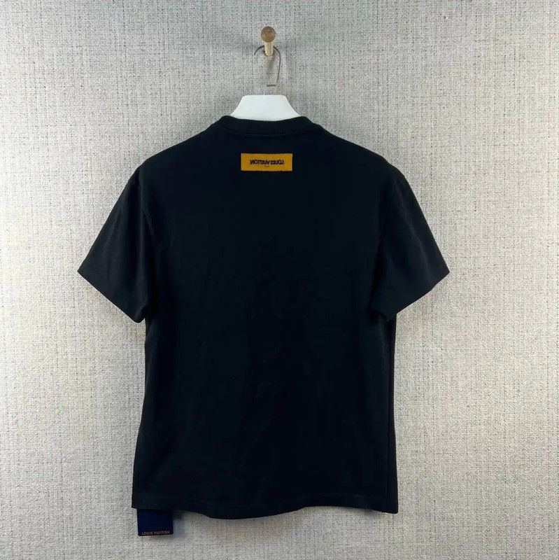 Louis Vuitton Louis Vuitton Men's Black Cotton T-Shirt 0089 Size US S / EU 44-46 / 1 - 3 Thumbnail
