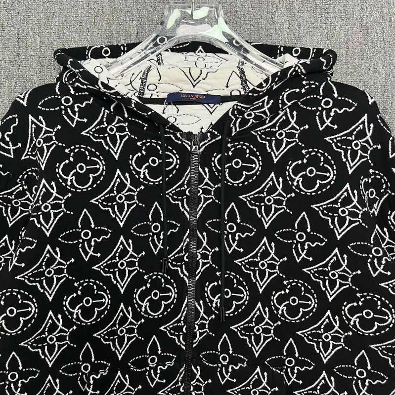 Louis Vuitton Louis Vuitton Black Cotton Men's Jacket 0089 Size US L / EU 52-54 / 3 - 4 Thumbnail