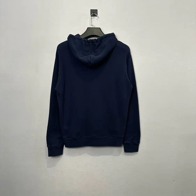 Louis Vuitton Louis Vuitton Blue Cotton Men's Hoodie 0089 Size US M / EU 48-50 / 2 - 2 Thumbnail