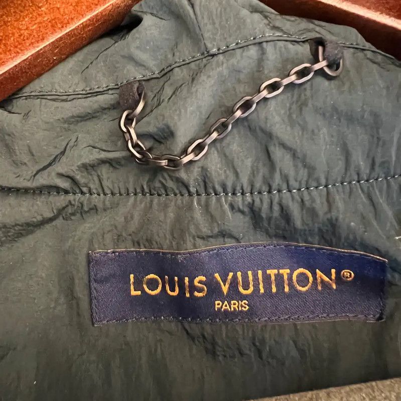 Louis Vuitton Louis Vuitton Green Nylon Hooded Jacket 0089 Size US M / EU 48-50 / 2 - 4 Thumbnail