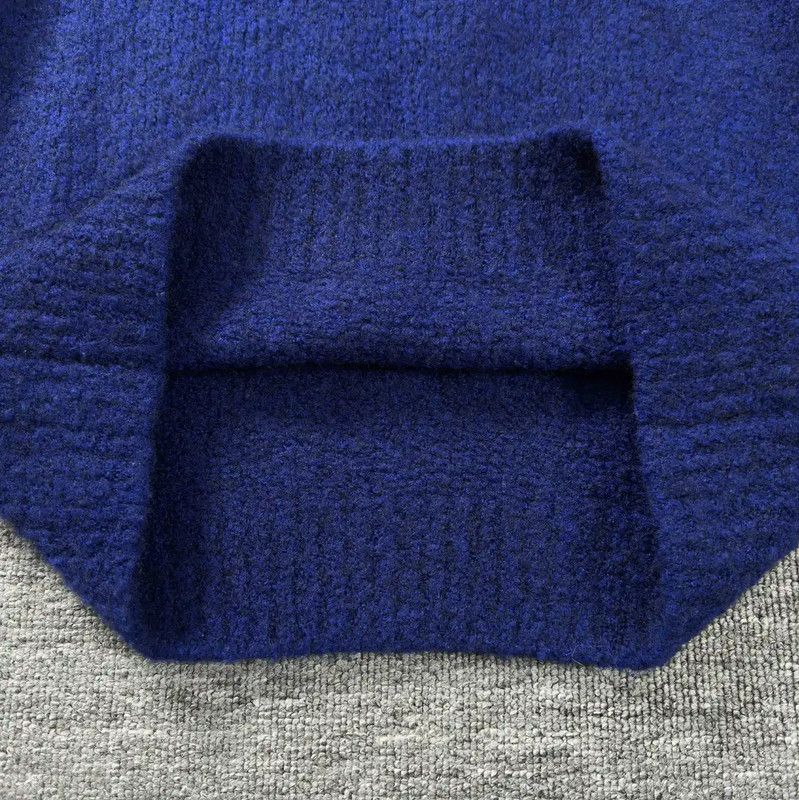 Louis Vuitton Louis Vuitton Blue Wool Men's Sweater 0089 Size US S / EU 44-46 / 1 - 5 Thumbnail