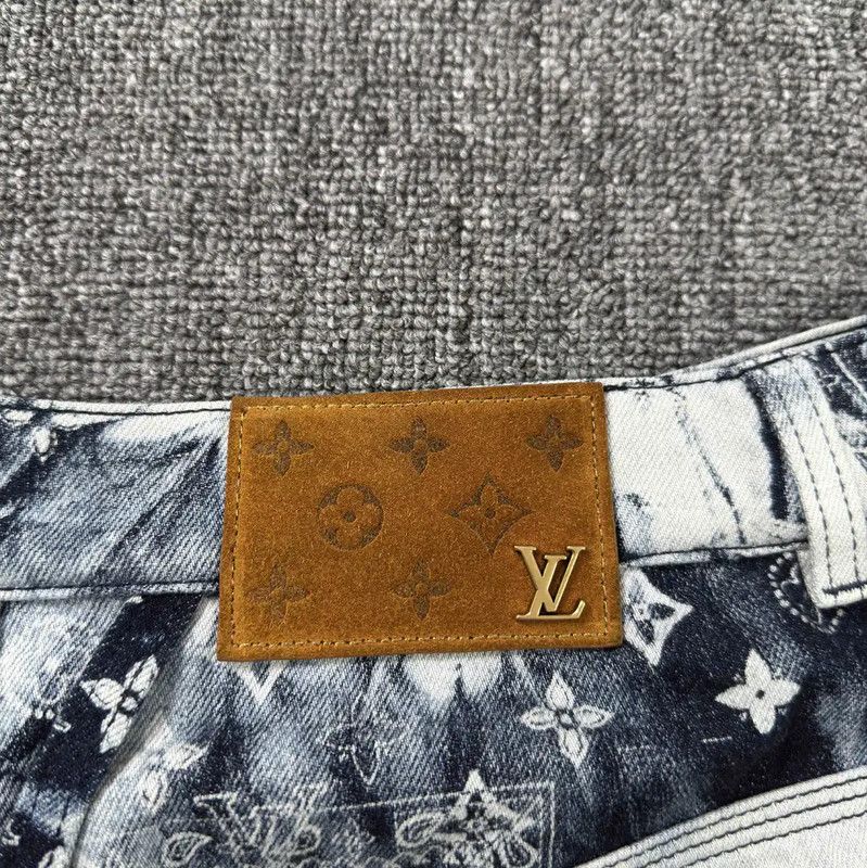 Louis Vuitton Louis Vuitton Men's White Cotton Shorts 0089 Size US 32 / EU 48 - 6 Thumbnail