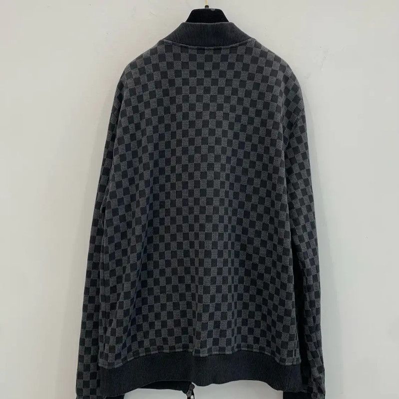 Louis Vuitton Louis Vuitton Black Cotton Men's Coat 0089 Size US L / EU 52-54 / 3 - 3 Thumbnail