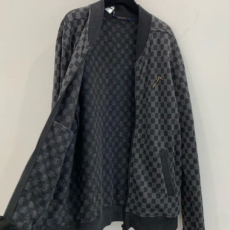 Louis Vuitton Louis Vuitton Black Cotton Men's Coat 0089 Size US L / EU 52-54 / 3 - 4 Thumbnail